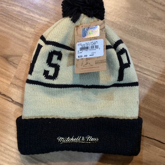 NHL Mitchell & Ness Championship Knit Hat One Size - Picture 2 of 3